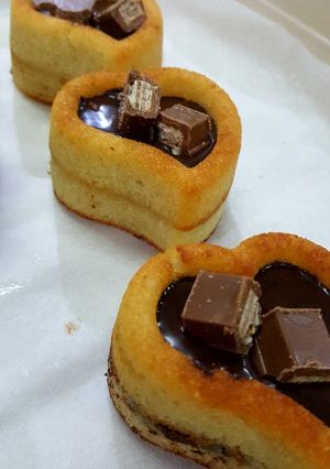 صورة لوصفة بسبوسة بالكيت كات