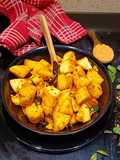 Leftover Idli Podi Tadka