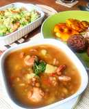 Sopa de Lentejas con chorizo 🍲