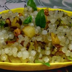 A picture of Sabudana ki Khichdi.
