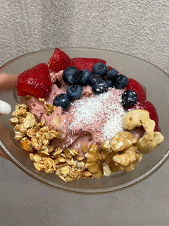 Una foto de Smoothie bowl - Helado saludable