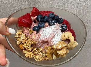 Una foto de Smoothie bowl - Helado saludable