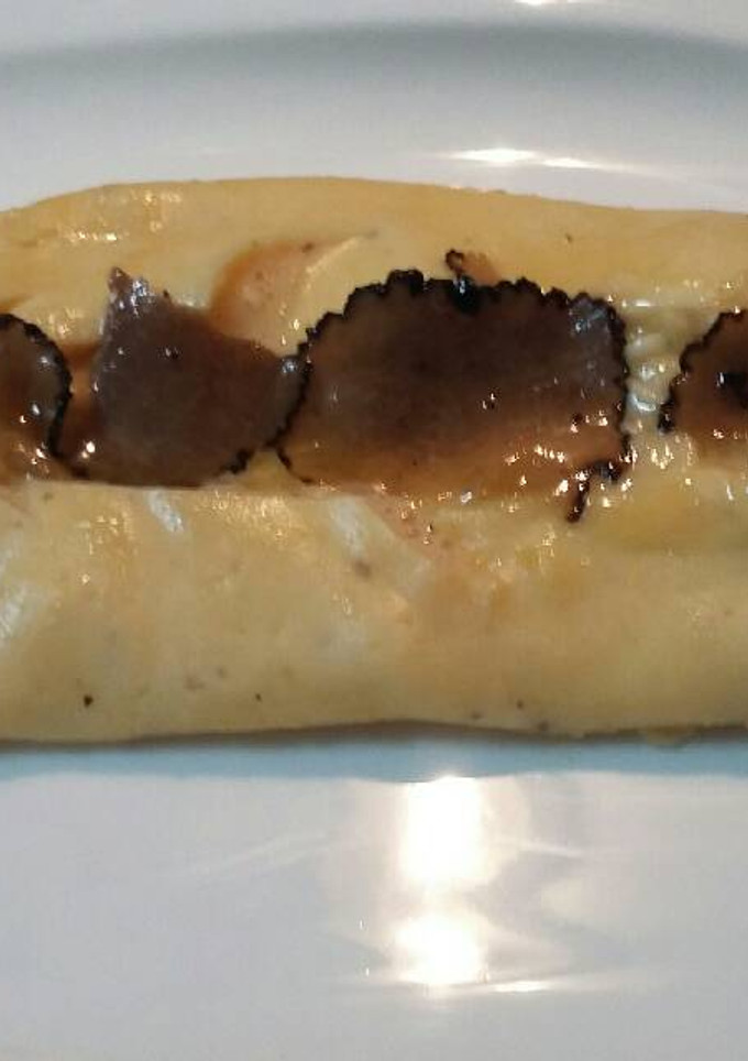 Una foto de Omelette babé trufado