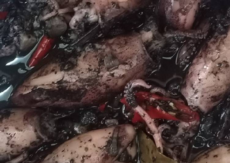 Cara mengolah Cumi Hitam yang Enak Banget