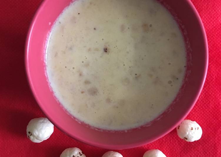 Simple Way to Make Award-winning Makhana kheer