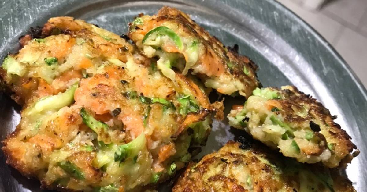 Croquetas de zucchini y zanahoria 🥕😍 Receta de chiara mantello Cookpad