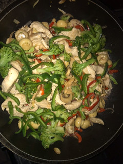 A picture of Chinese noodles.