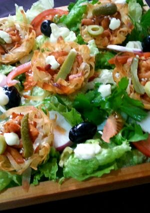 A picture of Shawarma Nests 😍😍.