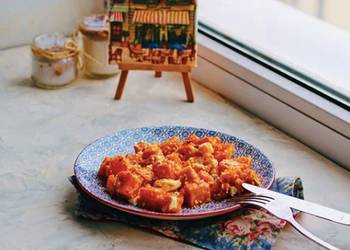 Fast Cooking Methods Roasted pumpkin with feta cheese Delicious Steady