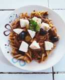 Pasta Puttanesca de sardina 🐟🥘