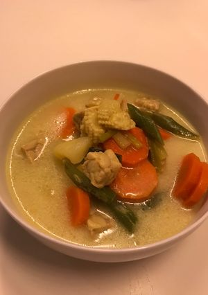 Foto resep Sayur santan campur2