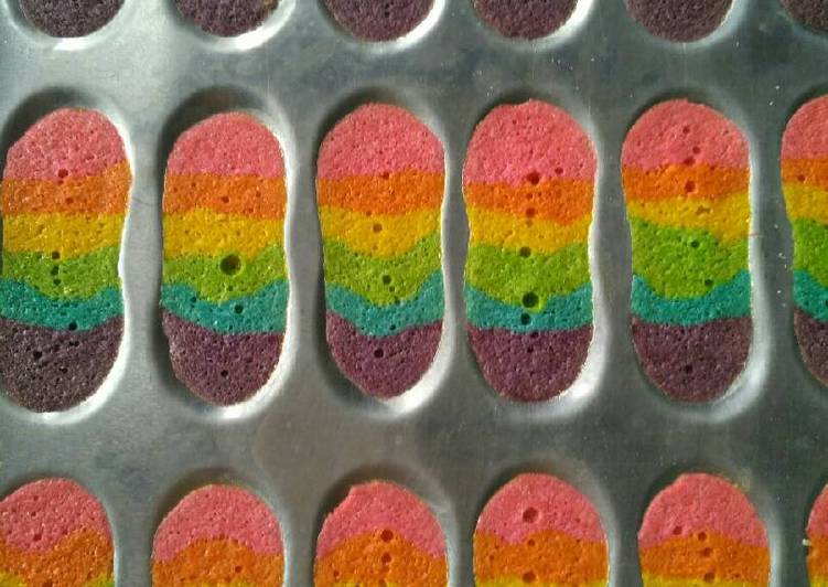 Resep: Di RumahLidah kucing rainbow