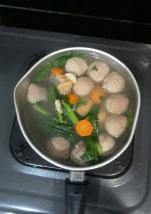 Foto resep Kuah Bakso Simple