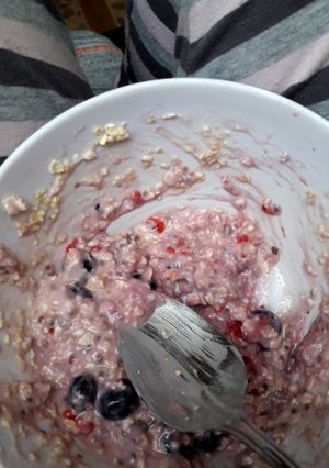 Una foto de Avena de frutos rojos