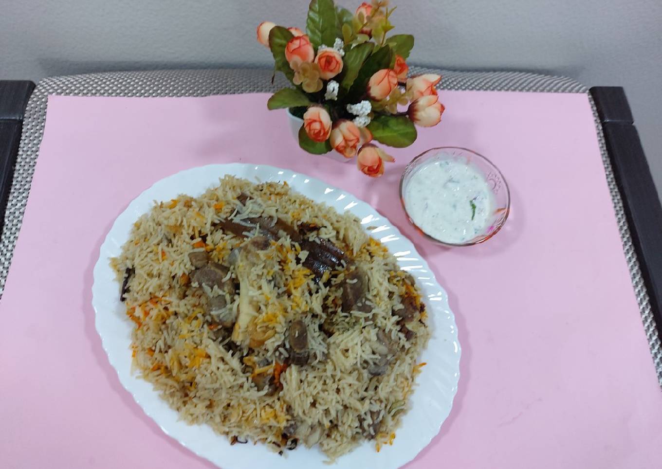 Mutton yakhni pulao