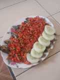 Ikan bakar dabu-dabu iris