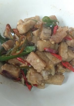 Foto resep Tempe gembus cabe ijo
