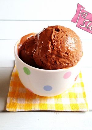 巧克力冰淇淋 的食譜成品照片