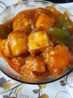 ক্যাপ্সিকাম চিলি পানির (Capsicum chilli paneer recipe in Bengali) রেসিপির প্রধান ছবি