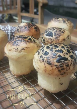 Foto resep Roti motif jamur