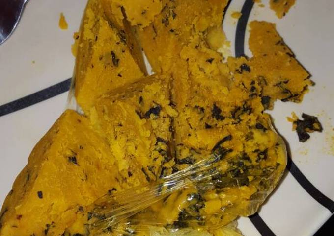 Easiest Way to Prepare Favorite Okpa with vegetable