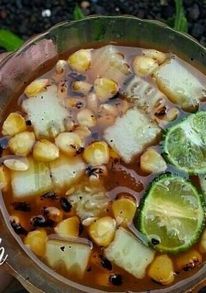 Foto resep Asinan jagung bakar