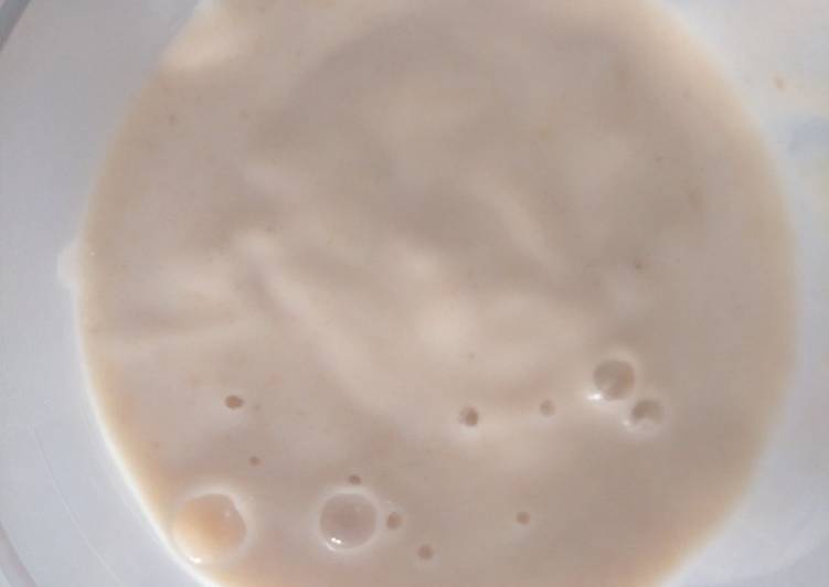 Batido de plátano y pera