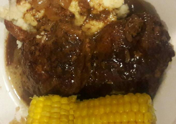 Simple Way to Make Award-winning Salisbury steak