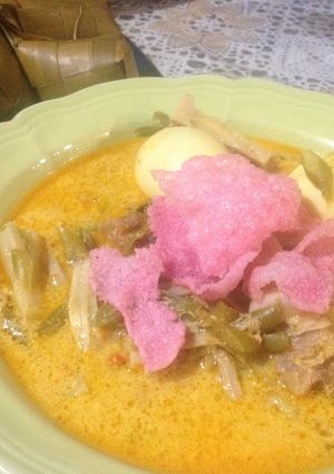Foto resep Ketupat sayur ala padang
