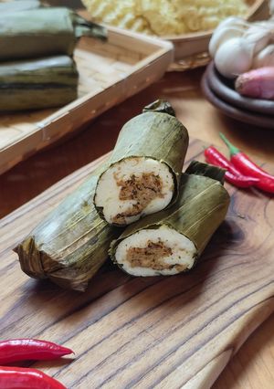 Foto resep Arem-arem Mie Isi Daging Bumbu Abon