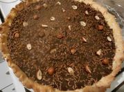 Une photo de ganache noisette