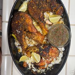 A picture of Authentic Yemeni Zurbian Recipe with Potatoes and Meat, Chicken, or Fish.