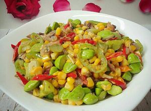 Foto resep Tumis ikan asin peda jagung manis pete super pedas 😤