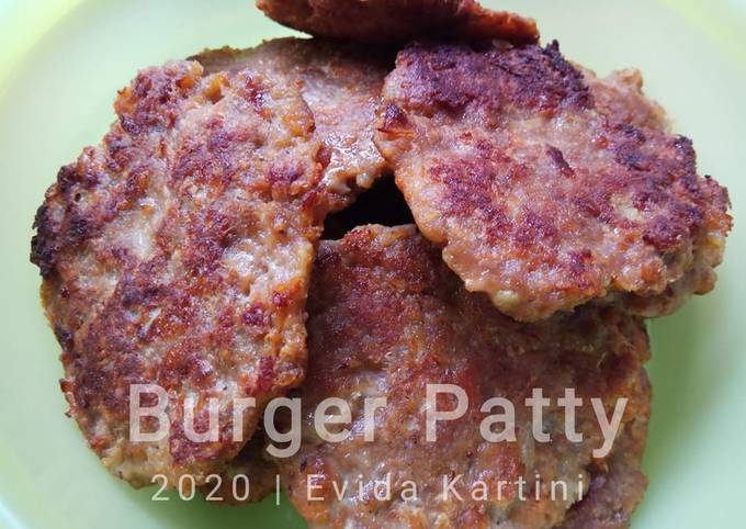 Resep Burger Patty Anti Gagal
