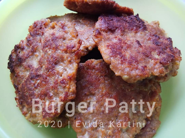 Resep Burger Patty Anti Gagal