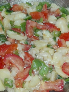 Una foto de Papas aliñadas o Picadillo
