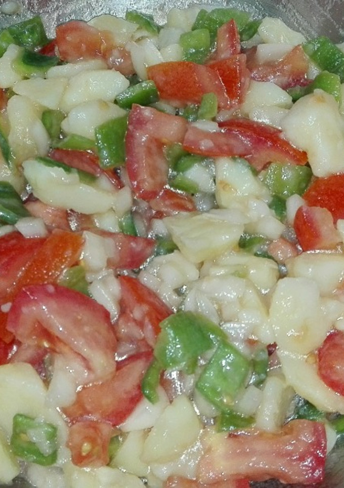 Una foto de Papas aliñadas o Picadillo