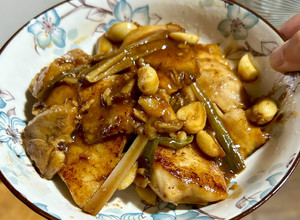 蔥燒鯛魚片 的食譜成品照片