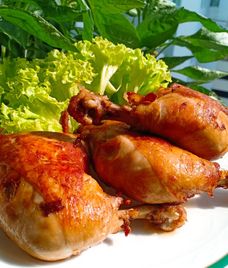 đùi gà góc tư chiên giòn