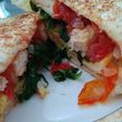 Chicken Egg Spinach Sandwich
