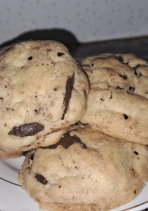 Una foto de Galletas de chips de chocolate