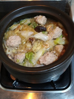 白菜肉丸粉絲煲 的食譜成品照片