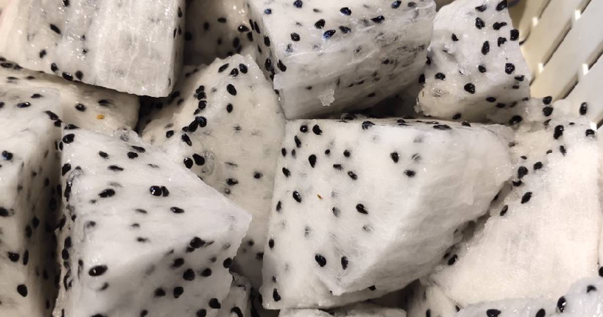Dragon Fruit Snack Recipe by Meme Cookpad