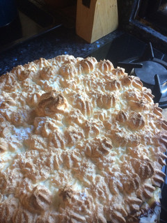 Una foto de Lemon pie muy rico