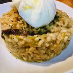 Una foto de Risotto de boletus
