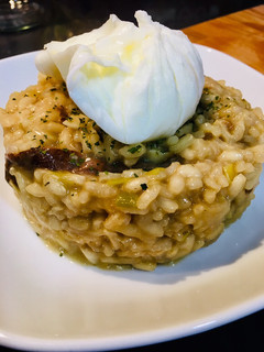 Una foto de Risotto de boletus