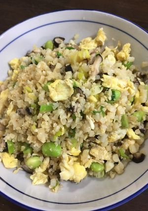 蛋炒白花椰粒 的食譜成品照片