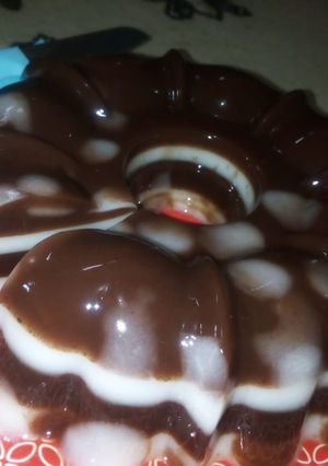 Foto resep Lapis agar zebra