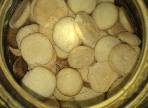 Una foto de Galletas de Chuño