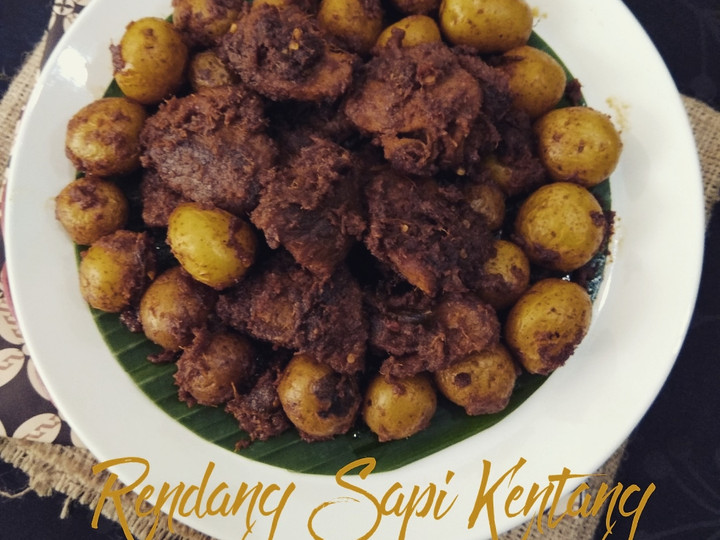 Yuk intip, Cara praktis bikin Rendang Sapi Kentang  sedap